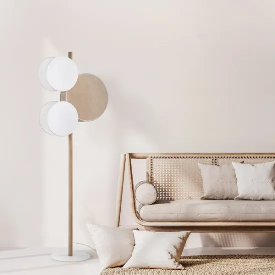 TK Lighting Pulse fehér-barna állólámpa (TK-5960) E27 3 izzós IP20