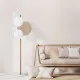 TK Lighting Pulse fehér-barna állólámpa (TK-5960) E27 3 izzós IP20