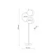 TK Lighting Pulse fehér-barna állólámpa (TK-5960) E27 3 izzós IP20
