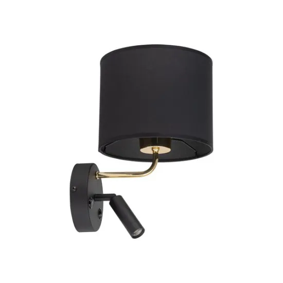 TK Lighting Richi fekete-arany falikar (TK-4234) E27+G9 2 izzós IP20
