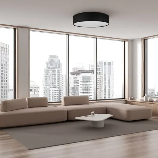 TK Lighting Rondo fekete mennyezeti lámpa (TK-1587) E27 4 izzós IP20