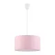 TK Lighting Rondo rózsaszín-fehér függesztett lámpa (TK-3231) E27 1 izzós IP20