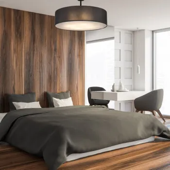 TK Lighting Rondo fekete mennyezeti lámpa (TK-4245) E27 4 izzós IP20