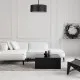 TK Lighting Rondo fekete mennyezeti lámpa (TK-4246) E27 4 izzós IP20