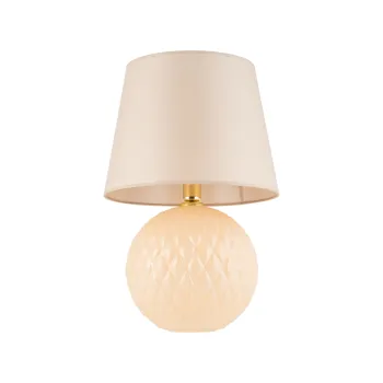 TK Lighting Santana ekrü asztali lámpa (TK-5591) E27 1 izzós IP20