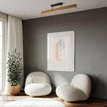 TK Lighting Teo barna mennyezeti lámpa (TK-6614) LED 1 izzós IP20