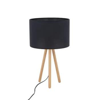 TK Lighting Tokyo fekete-barna asztali lámpa (TK-5293) E27 1 izzós IP20