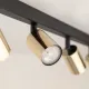 TK Lighting Top arany-fekete mennyezeti spotlámpa (TK-5997) GU10 8 izzós IP20