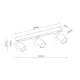 TK Lighting Top fekete mennyezeti spotlámpa (TK-6176) GU10 3 izzós IP20