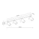 TK Lighting Top barna mennyezeti spotlámpa (TK-6182) GU10 4 izzós IP20
