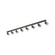TK Lighting Top barna mennyezeti spotlámpa (TK-6184) GU10 8 izzós IP20