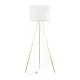 TK Lighting Umberto fehér-arany állólámpa (TK-6637) E27 1 izzós IP20