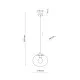TK Lighting Vibe grafit függesztett lámpa (TK-4837) E27 1 izzós IP20