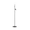 TK Lighting Vox fekete állólámpa (TK-16063) GU10+G9 3 izzós IP20