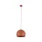 TK Lighting Zoe borostyán függesztett lámpa (TK-10175) E27 1 izzós IP20