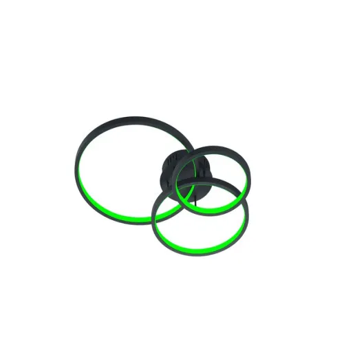 Trio Aaron antracit LED mennyezeti lámpa (TRI-652710342) LED 1 izzós IP20