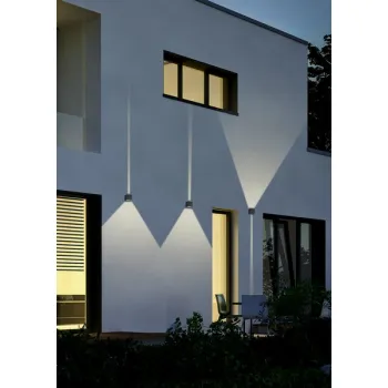 Trio Adaja antracit LED kültéri falikar (TRI-226860242) LED 2 izzós IP54