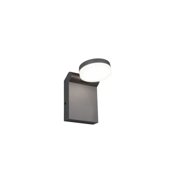 Trio Adour anracit-fehér LED kültéri falikar (TRI-245560142) LED 1 izzós IP44