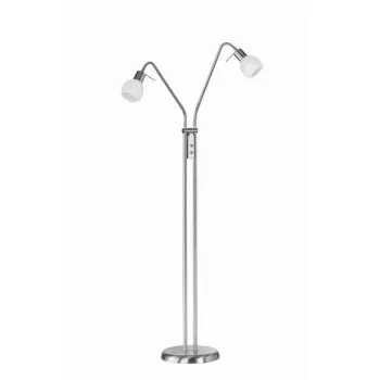 Trio Antibes matt-nikkel-fehér állólámpa (TRI-R40172007) E14 2 izzós IP20 Trio Antibes matt-nikkel-fehér állólámpa (TRI-R40172007) E14 2 izzós IP20