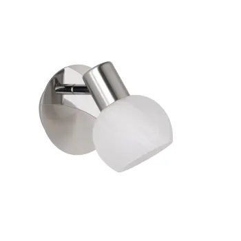 Trio Antibes matt-nikkel-fehér fali spotlámpa (TRI-R80171007) E14 1 izzós IP20 Trio Antibes matt-nikkel-fehér fali spotlámpa (TRI-R80171007) E14 1 izzós IP20