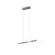 Trio Argos króm-fehér LED függesztett lámpa (TRI-R32361106) LED 1 izzós IP20