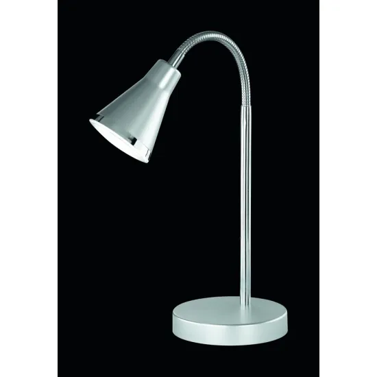Trio Arras króm-titán LED asztali lámpa (TRI-R52711187) LED 1 izzós IP21