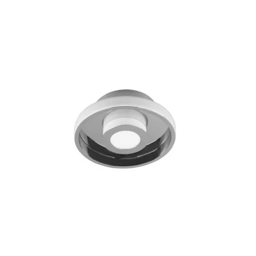 Trio Ascari króm-fehér fürdőszobai LED mennyezeti lámpa (TRI-680810306) LED 1 izzós IP44