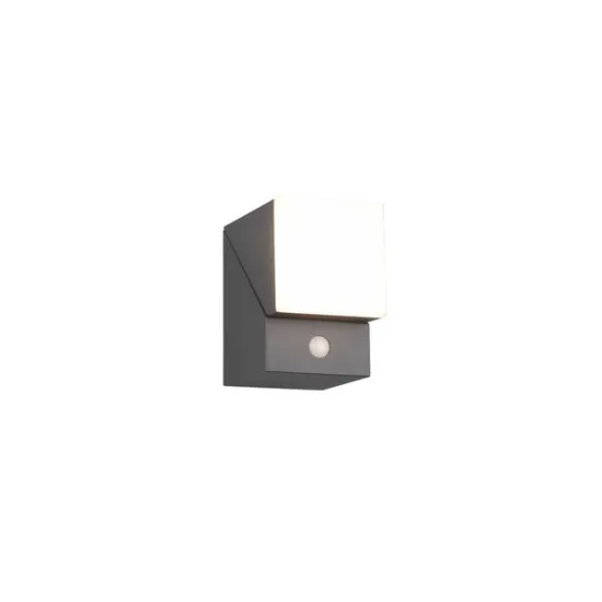 Trio Avon anracit-fehér LED kültéri falikar (TRI-270669142) LED 1 izzós IP54
