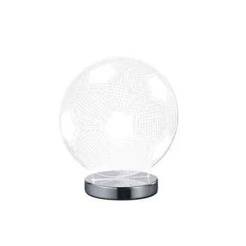 Trio Ball króm-átlátszó gyerek LED asztali lámpa (TRI-R52471106) LED 1 izzós IP20 Trio Ball króm-átlátszó gyerek LED asztali lámpa (TRI-R52471106) LED 1 izzós IP20