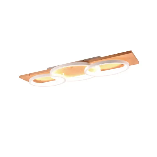 Trio Barca fehér-natúr LED mennyezeti lámpa (TR-641110331) LED 1 izzós IP20 Trio Barca fehér-natúr LED mennyezeti lámpa (TR-641110331) LED 1 izzós IP20