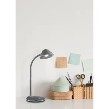 Trio Berry titán LED asztali lámpa (TRI-R52191187) LED 1 izzós IP20 Trio Berry titán LED asztali lámpa (TRI-R52191187) LED 1 izzós IP20