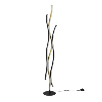 Trio Blaze sárgaréz-fekete LED állólámpa (TRI-441210308) LED 1 izzós IP20 Trio Blaze sárgaréz-fekete LED állólámpa (TRI-441210308) LED 1 izzós IP20