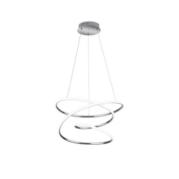 Trio Bologna króm LED függesztett lámpa (TRI-R37051106) LED 1 izzós IP20