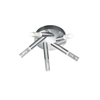 Trio Bolsa króm-átlátszó fürdőszobai LED falikar (TRI-682410506) LED 5 izzós IP44 Trio Bolsa króm-átlátszó fürdőszobai LED falikar (TRI-682410506) LED 5 izzós IP44