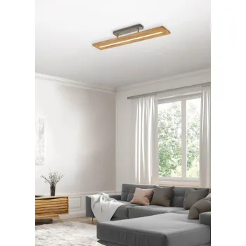 Trio Brad natúr LED mennyezeti lámpa (TR-623710130) LED 1 izzós IP20 Trio Brad natúr LED mennyezeti lámpa (TR-623710130) LED 1 izzós IP20