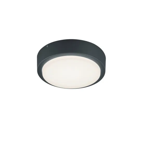 Trio Breg anracit-fehér LED kültéri fali/mennyezeti lámpa lámpa (TRI-227260142) LED 1 izzós IP54