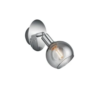 Trio Brest króm-füstszínű fali spotlámpa (TRI-R80591006) E14 1 izzós IP20 Trio Brest króm-füstszínű fali spotlámpa (TRI-R80591006) E14 1 izzós IP20