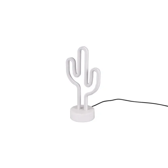Trio Cactus fehér gyerek LED asztali lámpa (TRI-R55220101) LED 1 izzós IP20