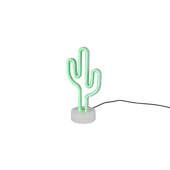 Trio Cactus fehér gyerek LED asztali lámpa (TRI-R55220101) LED 1 izzós IP20