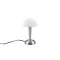 Trio Canaria matt nikkel-fehér asztali lámpa (TRI-R59561107) E14 1 izzós IP20