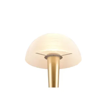 Trio Canaria sárgaréz-fehér asztali lámpa (TRI-R59561108) E14 1 izzós IP20