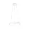 Trio Cardona fehér LED függesztett lámpa (TRI-349614531) LED 1 izzós IP20