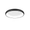 Trio Cardona fekete LED mennyezeti lámpa (TRI-649616032) LED 1 izzós IP20
