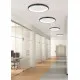 Trio Cardona fekete LED mennyezeti lámpa (TRI-649617532) LED 1 izzós IP20