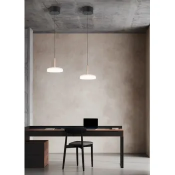 Trio Celeste barna-fehér LED függesztett lámpa (TRI-354910165) LED 1 izzós IP20 Trio Celeste barna-fehér LED függesztett lámpa (TRI-354910165) LED 1 izzós IP20