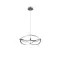 Trio Charivari matt nikkel LED függesztett lámpa (TRI-321210107) LED 1 izzós IP20