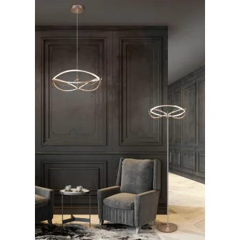 Trio Charivari sárgaréz LED függesztett lámpa (TRI-321210108) LED 1 izzós IP20 Trio Charivari sárgaréz LED függesztett lámpa (TRI-321210108) LED 1 izzós IP20