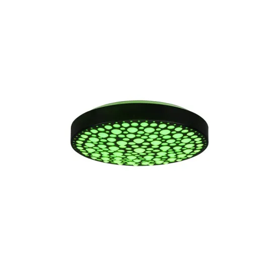 Trio Chizu fekete LED mennyezeti lámpa (TRI-R67161132) LED 1 izzós IP20