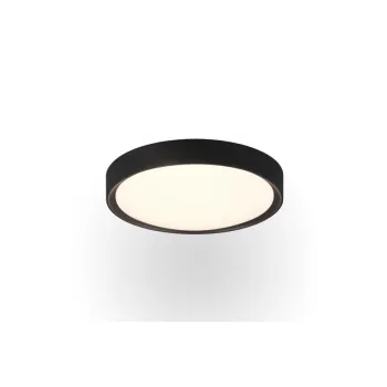 Trio Clarimo fekete-fehér fürdőszobai LED mennyezeti lámpa (TRI-659011832) LED 1 izzós IP44