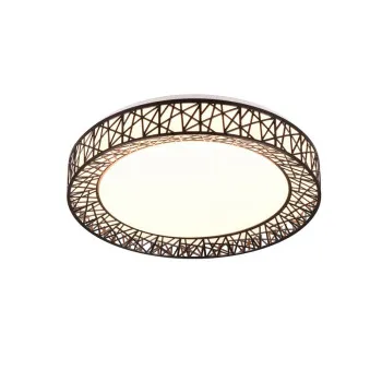 Trio Cluster fekete LED mennyezeti lámpa (TRI-R67321102) LED 1 izzós IP20